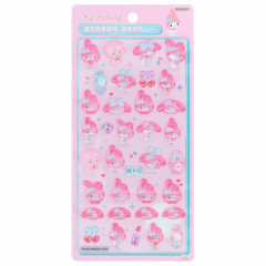 Japan Sanrio Bonbon Drop Seal 3D Sticker - My Melody