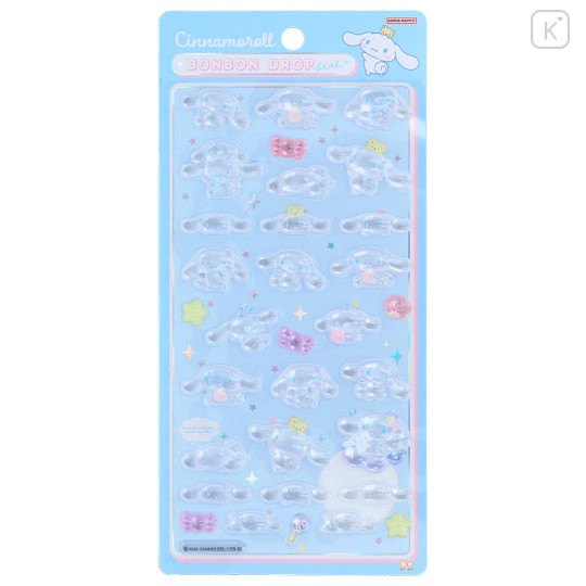 Japan Sanrio Bonbon Drop Seal 3D Sticker - Cinnamoroll - 1