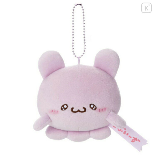 Japan Loveez × Takara Tomy Mocchi-Mocchi- Ball Chain Mascot Plush - Pyonchi : Touching - 1