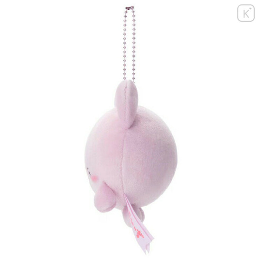 Japan Loveez × Takara Tomy Mocchi-Mocchi- Ball Chain Mascot Plush - Pyonchi : Touching - 2