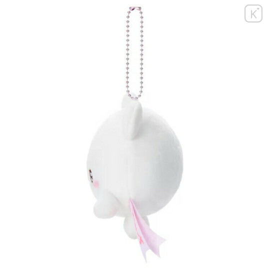 Japan Loveez Mocchi-Mocchi- Ball Chain Mascot Plush - Sumoppi : Touching - 2
