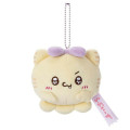 Japan Loveez Mocchi-Mocchi- Ball Chain Mascot Plush - Nyapo - 1