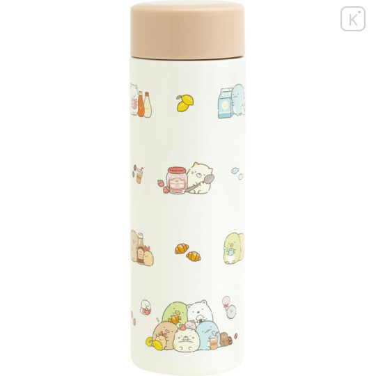 Japan San-X Ultra Light Stainless Steel Bottle - Sumikko Gurashi : Lunchtime Light Yellow - 1