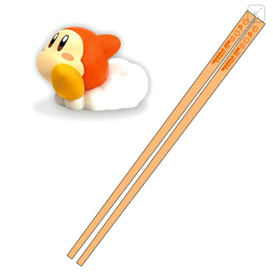 Japan Kirby My Chopsticks Collection Plus Mascot Chopstick Rest - Waddle Dee - 1