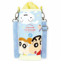 Japan Crayon Shin-chan Plastic Bottle Holder - Shinnosuke Nohara : Sister Blue