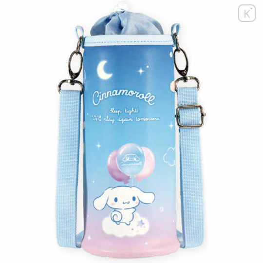 Japan Sanrio Plastic Bottle Holder - Cinnamoroll : Gradient Blue Pink - 1