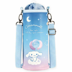 Japan Sanrio Plastic Bottle Holder - Cinnamoroll : Gradient Blue Pink