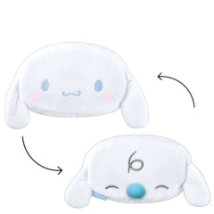 Japan Sanrio Double Sided Reversible Makeup Pouch - Cinnamoroll : Milk