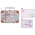 Japan Chiikawa Mini Letter Set - Momonga : Travel Suitcase Can Case - 2