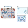 Japan Chiikawa Mini Letter Set - Hachiware : Travel Suitcase Can Case - 2