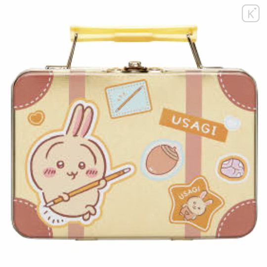 Japan Chiikawa Mini Letter Set - Usagi : Travel Suitcase Can Case - 1