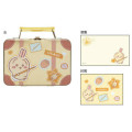 Japan Chiikawa Mini Letter Set - Usagi : Travel Suitcase Can Case - 2