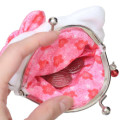 Japan Sanrio Gamaguchi Mascot Coin Case - Hello Kitty : Sakura Pink - 3