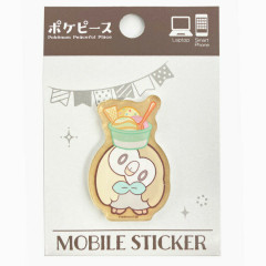 Japan Pokemon Acrylic Sticker - Rowlet : Pokepeace Sweets