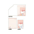 Japan Sanrio Letter Set With Die-cut Case - Hello Kitty : Sleepy - 2