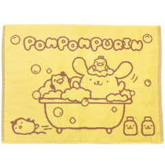 Japan Sanrio Jacquard Bath Mat - Pompompurin : Bathtime