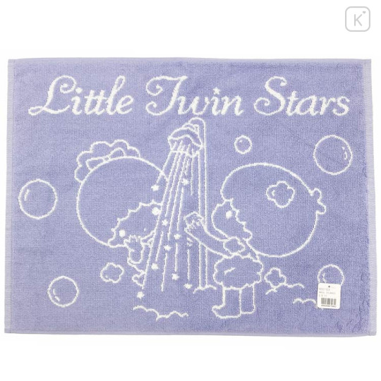 Japan Sanrio Jacquard Bath Mat - Little Twin Stars : Bathtime - 1