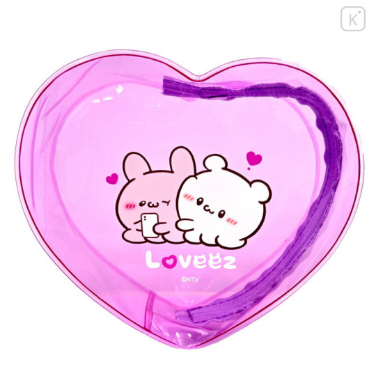 Japan Loveez Clear Pouch - Heart-shaped A - 2