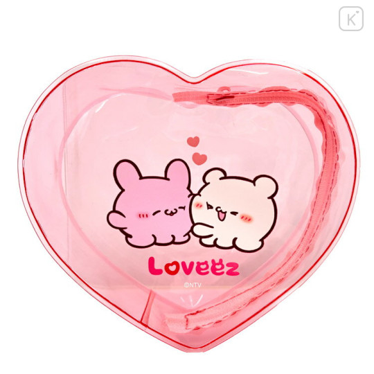 Japan Loveez Clear Pouch - Heart-shaped B - 2