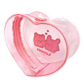 Japan Loveez Clear Pouch - Heart-shaped B - 3