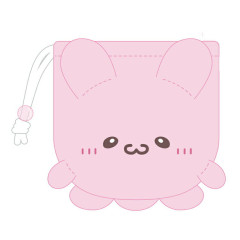 Japan Loveez Mascot Drawstring Pouch - Pyonchi