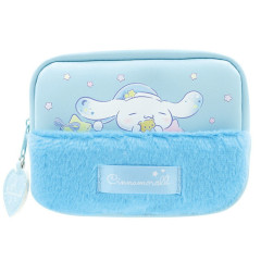 Japan Sanrio Cosmetic Pouch - Cinnamoroll : Sleeping Well On Moon