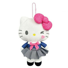 Japan Sanrio Mascot Holder - Hello Kitty : Wink Tokimeki Heisei Kogal