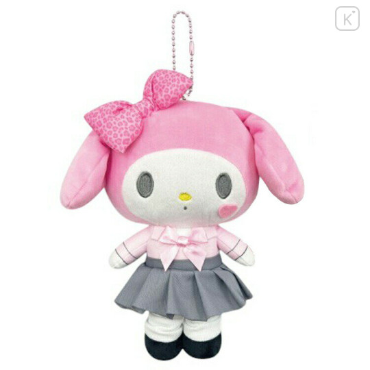 Japan Sanrio Mascot Holder - My Melody : Wink Tokimeki Heisei Kogal - 1