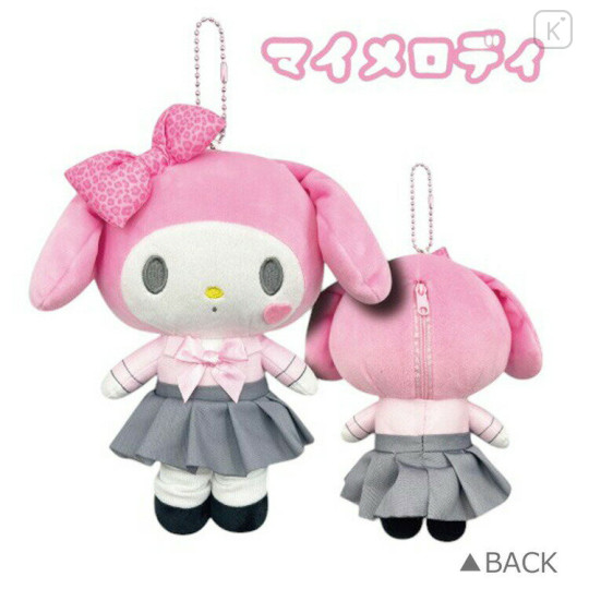 Japan Sanrio Mascot Holder - My Melody : Wink Tokimeki Heisei Kogal - 2