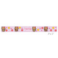 Japan Sanrio Neck Strap - Hello Kitty : Gogo Gal Collection Tan Pink - 2