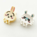 Japan Chiikawa Mini Hair Claw Clip Set - Momonga & Usagi - 2
