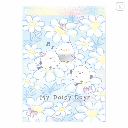 Japan Shimaenaga Mini Notepad - Daisy Days Blue - 1