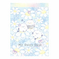 Japan Shimaenaga Mini Notepad - Daisy Days Blue - 1