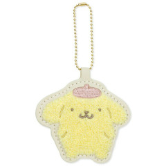 Japan Sanrio Sagara Embroidery Keychain - Pompompurin : Smile