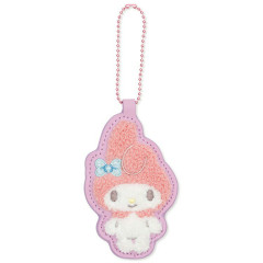 Japan Sanrio Sagara Embroidery Keychain - My Melody : Smile