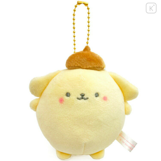 Japan Sanrio × Mochimochi Panda Mascot Holder - Pompompurin - 1