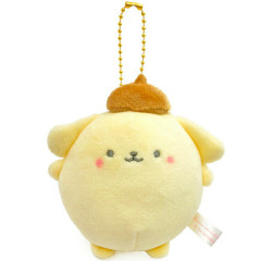 Japan Sanrio × Mochimochi Panda Mascot Holder - Pompompurin