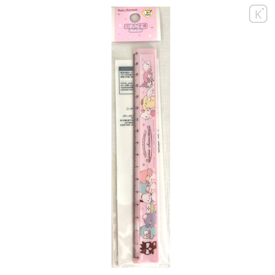 Japan Sanrio Slim Ruler 17cm - 1