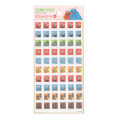 Japan Sesame Street Clear Diary Sticker - Character - 1