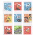 Japan Sesame Street Clear Diary Sticker - Character - 2
