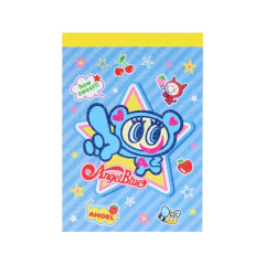 Japan Angel Blue Mini Notepad - Blue