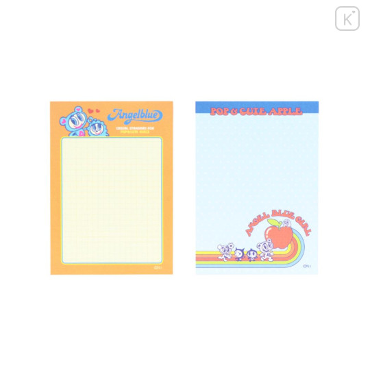 Japan Angel Blue Mini Notepad - Blue - 3