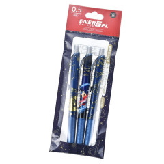 Japan Disney Store EnerGel Gel Pen Set - Mickey Mouse : Walt Disney Fantasia2000 25th Anniversary