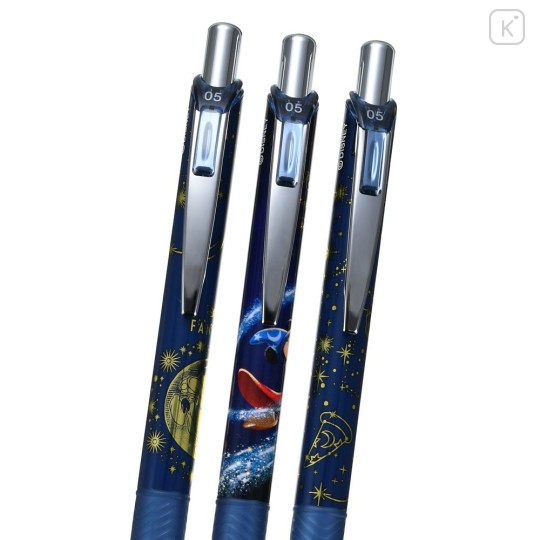 Japan Disney Store EnerGel Gel Pen Set - Mickey Mouse : Walt Disney Fantasia2000 25th Anniversary - 4