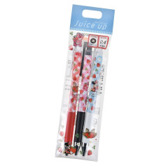 Japan Disney Store Juice Up Gel Pen 3pcs Set - Strawberry Hug