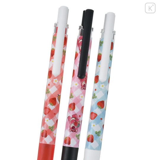 Japan Disney Store Juice Up Gel Pen 3pcs Set - Strawberry Hug - 5