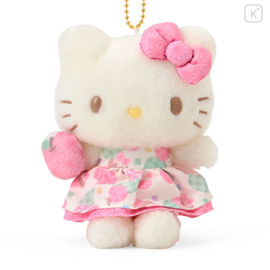 Japan Sanrio Original Mascot Holder - Hello Kitty : Japanese Pastel - 2