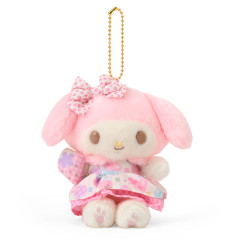 Japan Sanrio Original Mascot Holder - My Melody : Japanese Pastel