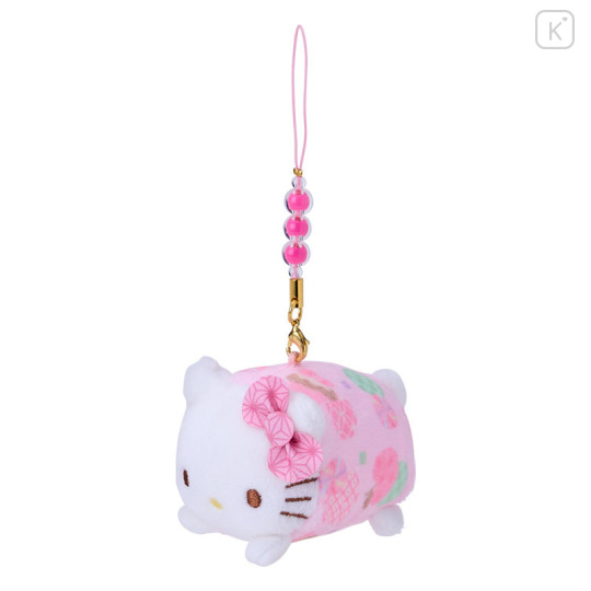 Japan Sanrio Original Mascot Strap - Hello Kitty : Japanese Pastel - 1