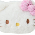 Japan Sanrio Original Face-shaped Pouch - Hello Kitty : Japanese Pastel - 4